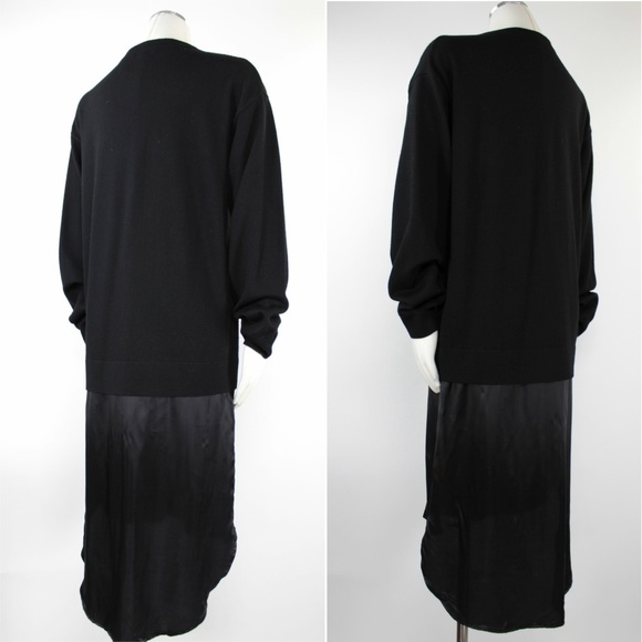 NWT Alexander Wang Cardigan V Merino Wool Black  M - Picture 5 of 7